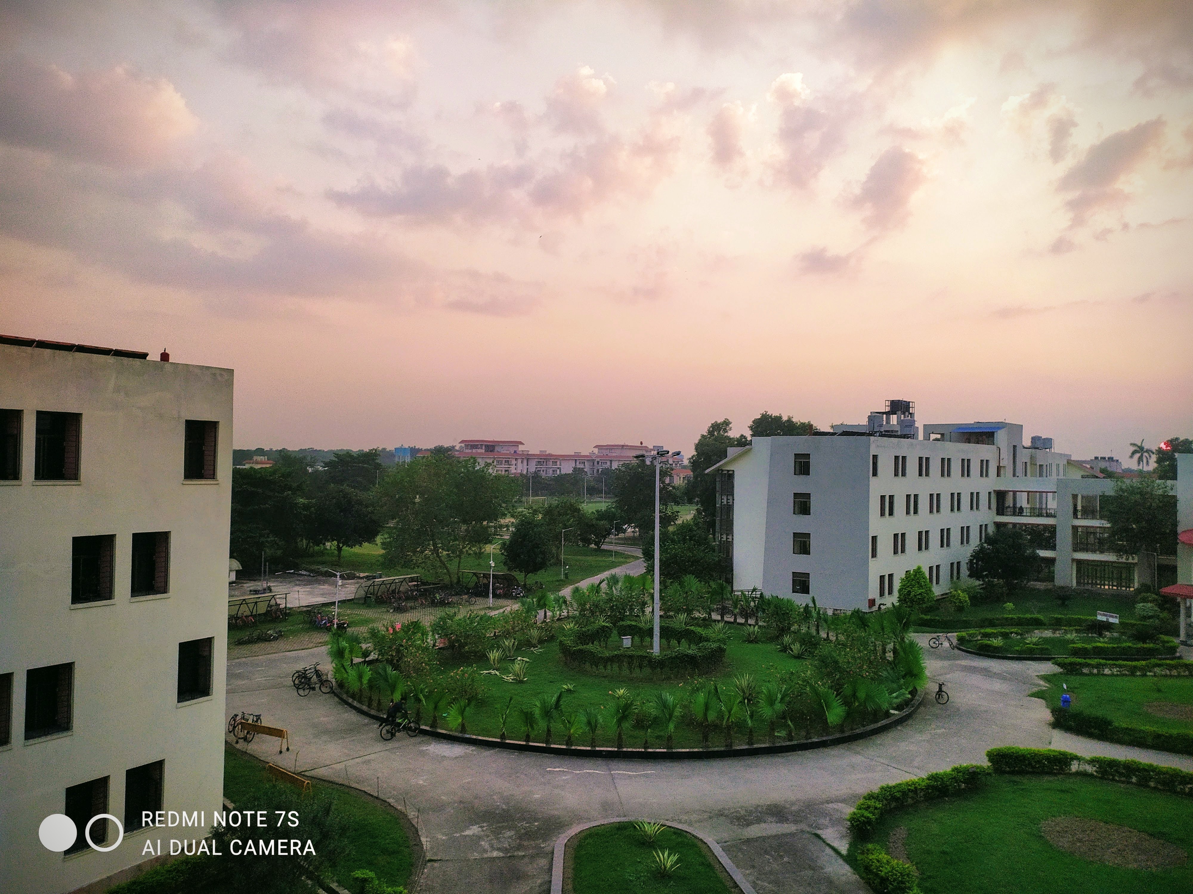 Courtyard at Sunset