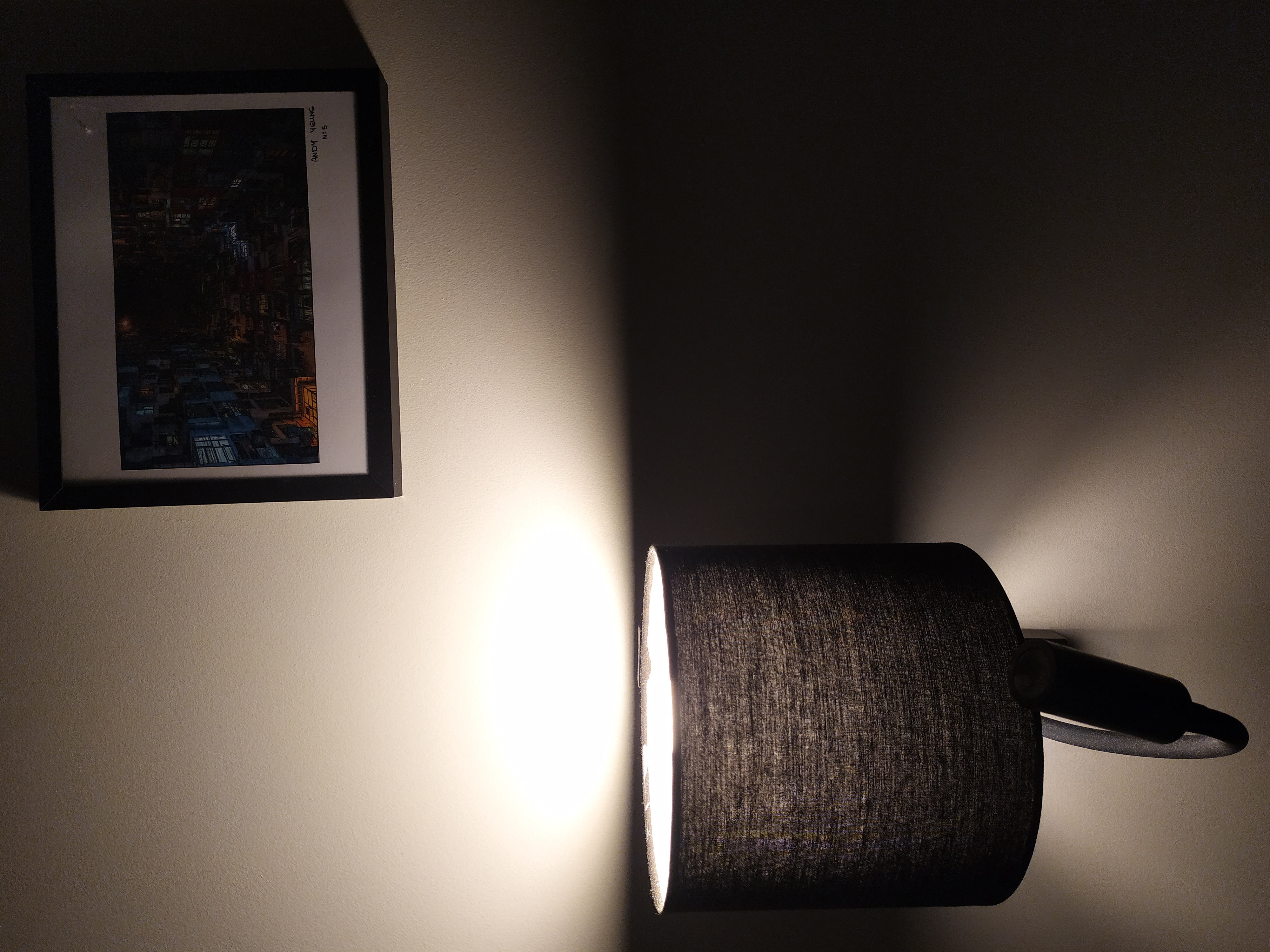 Lamp Against the Wall